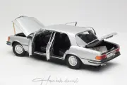 Mercedes Benz 450 Sel W116 1973 Silver Rewell 1:18 Diecast