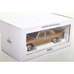 Mercedes Benz  350 Se W116 1973  Gold  Norev  1:18 Diecast