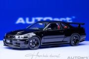 Nissan Skyline (GT-R )R34 Z Tune Black  Autoart  1:18 Resin