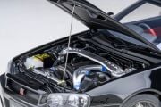 Nissan Skyline (GT-R )R34 Z Tune Black  Autoart  1:18 Resin