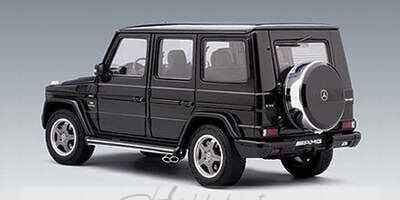 Mercedes Benz G55 Amg Black 2009 Autoart Millennium 1:18