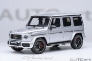 Mercedes Benz G63 Amg Silver 2019 Autoart1:18 Diecast