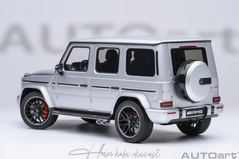 Mercedes Benz G63 Amg İridium Silver 2019 Autoart1:18 Diecast