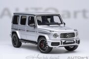 Mercedes Benz G63 Amg İridium Silver 2019 Autoart1:18 Diecast