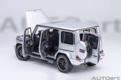 Mercedes Benz G63 Amg İridium Silver 2019 Autoart1:18 Diecast