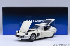 Toyota 2000 Gt 1967 White Autoart 1:18 Diecast