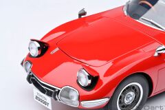 Toyota 2000 Gt 1967 Red Autoart 1:18 Diecast