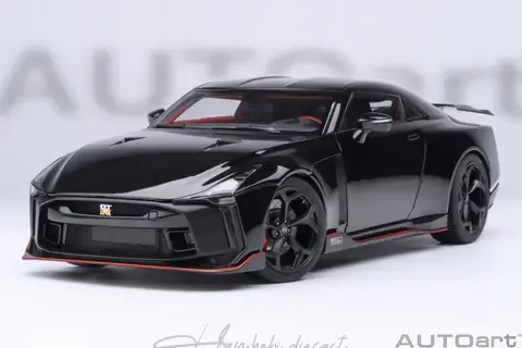Nissan Gt R50 Matt Black  Autoart 1:18 Compozit
