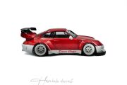 Porsche 911 (993) RWB “Porco Rosso” Bodykit 2020 Solido 1:18   Diecast