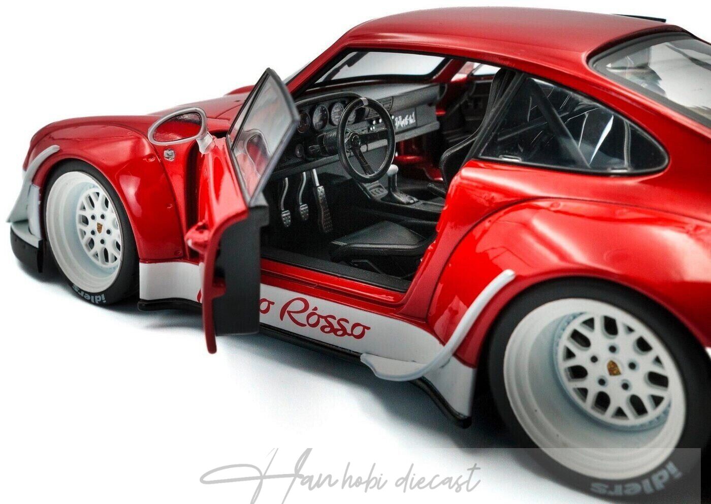 Porsche 911 (993) RWB “Porco Rosso” Bodykit 2020 Solido 1:18   Diecast