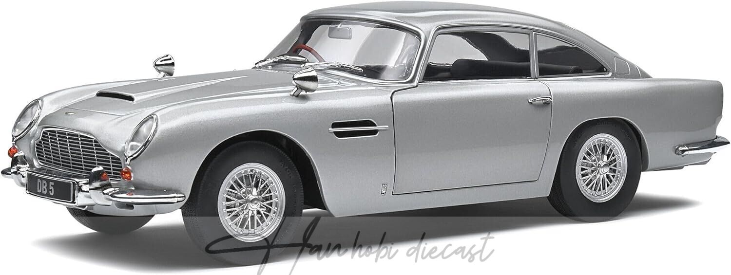Aston Martin DB5 (1964) Silver Birch Solido 1:18   Diecast