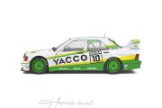 Mercedes Benz 190 (W201)EVOII DTM 1991 Solido 1:18   Diecast