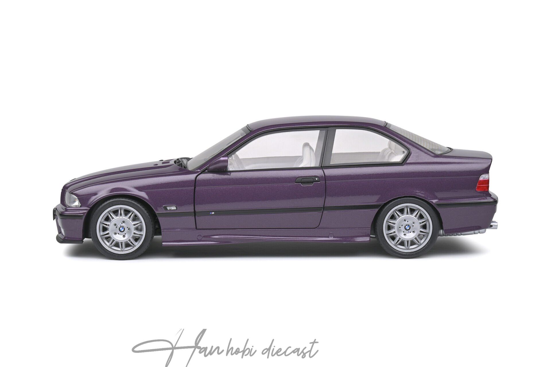 Bmw M3 E36 Coupe Technovıolet 1990 Solido 1:18