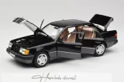 Mercedes Benz 500E W124 Black Norev 1:18 Diecast