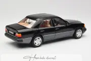 Mercedes Benz 500E W124 Black Norev 1:18 Diecast