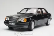 Mercedes Benz 500E W124 Black Norev 1:18 Diecast