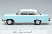Mercedes Benz 220 S W111 Blue 1965  Norev 1:18 Diecast