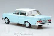 Mercedes Benz 220 S W111 Blue 1965  Norev 1:18 Diecast