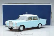 Mercedes Benz 220 S W111 Blue 1965  Norev 1:18 Diecast