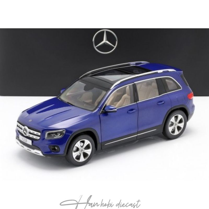 Mercedes Benz GLB Blue  2019 Paragon Z Model  1:18 Diecast