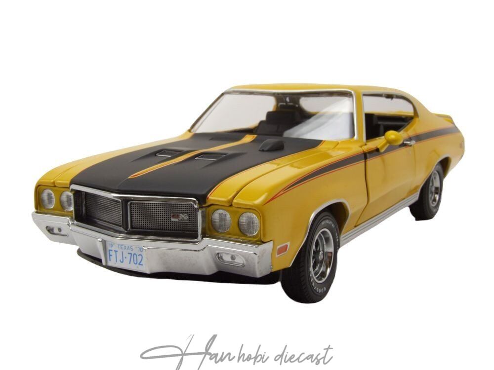 Buick GSX  Yellow 1970 Sunstar 1:18 Diecast