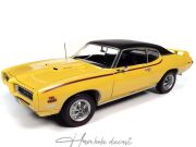 Pontiac GTO Judge 1969 Golden Rot Yellow Autoworld 1:18