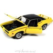 Pontiac GTO Judge 1969 Golden Rot Yellow Autoworld 1:18