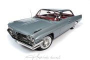 Pontiac Catalina Hardtop 1961 Richmond Gray  Autoworld 1:18 Diecast
