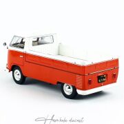 Volkswagen T1 Pickup 1950 Orange - White Solido 1:18 Diecast