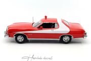 Ford Grant Torino (Starsky-Hutch tv Seri)1975 Red  Greenlight 1:18 Diecast