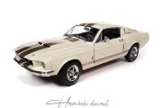 Shelby GT 350 1967 Wimbledon White Autoworld 1:18 Diecast