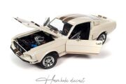 Shelby GT 350 1967 Wimbledon White Autoworld 1:18 Diecast