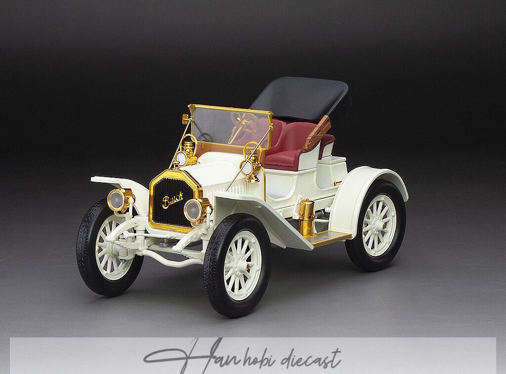 Buick Model 10 1908 White Sunstar 1:18 Diecast