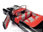 Chevrolet Bel-air Convertible JAMES BOND 07 DR No Black 1957 Autoworld 1:18 Diecast
