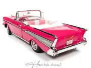 Chevrolet Bel-air Cabriolet 1957  Convertible Pink Autoworld 1:18