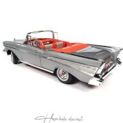 Chevrolet Bel-air Cabriolet Sılver 1957 Autoworld 1:18