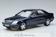 Mercedes Benz S55 Amg W220 2000 Blue Norev 1:18