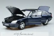 Mercedes Benz S55 Amg W220 2000 Blue Norev 1:18