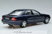 Mercedes Benz S55 Amg W220 2000 Blue Norev 1:18