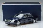 Mercedes Benz S55 Amg W220 2000 Blue Norev 1:18