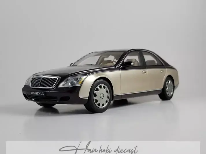 Mercedes Benz Maybach 57 Red Gold Autoart Millennium 1:18