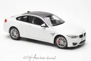 BMW M4 F82 Coupe White 2014 Paragon 1:18 Diecast