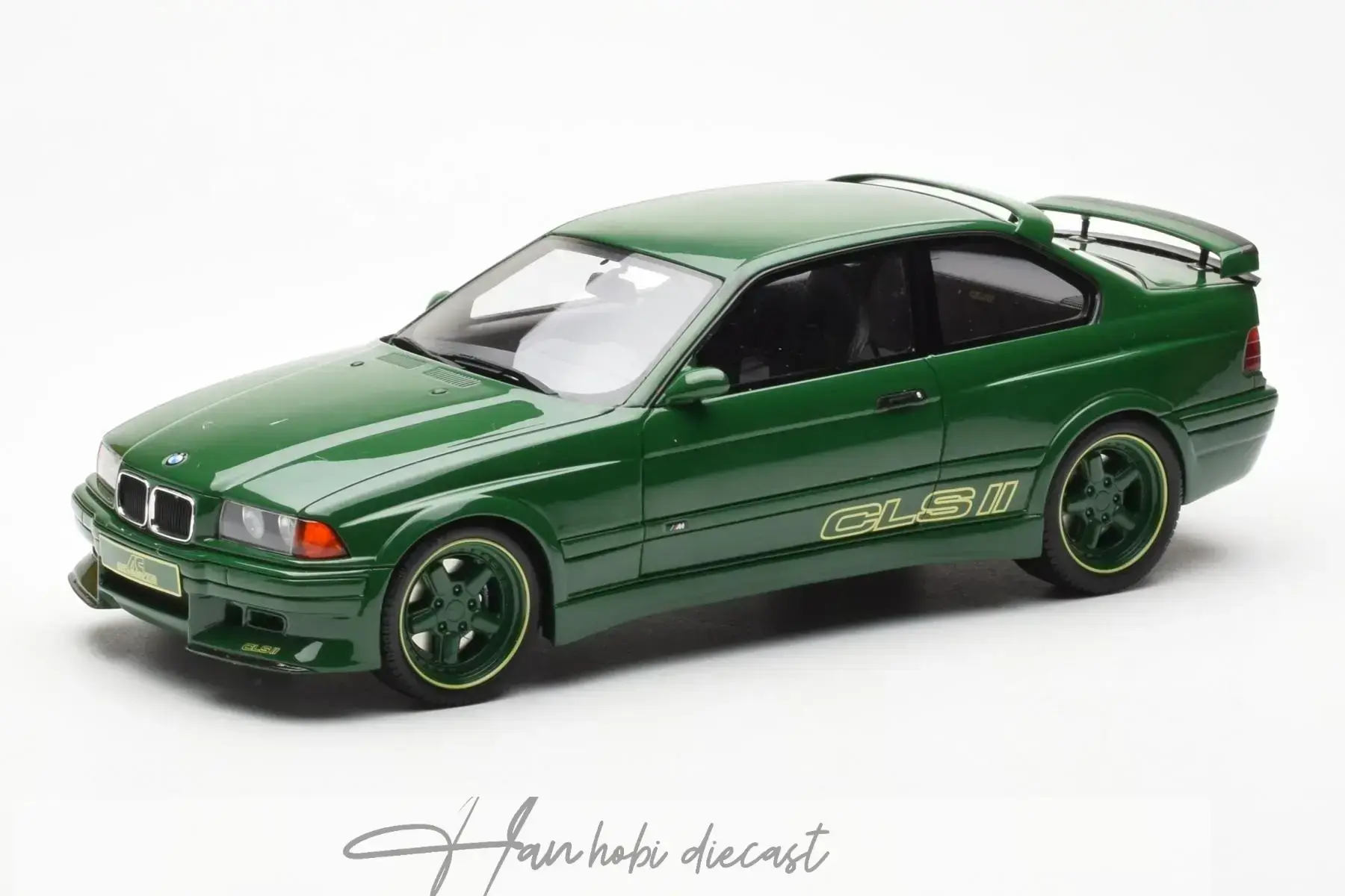 BMW M3 E36 AC Schnıtzer CLS II Green 1995 Otto  1:18 Diecast Model