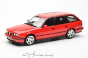 BMW M5 E34 Touring Red Otto 1:18 Resin Model
