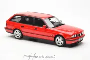 BMW M5 E34 Touring Red Otto 1:18 Resin Model