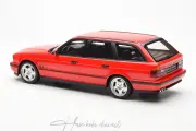 BMW M5 E34 Touring Red Otto 1:18 Resin Model