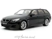 BMW M5 E61 Touring 2004 Black Otto 1:18 Resin Model