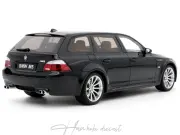 BMW M5 E61 Touring 2004 Black Otto 1:18 Resin Model