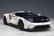 Ford Gt Heritage Edition Prototype White Autoart 1:18