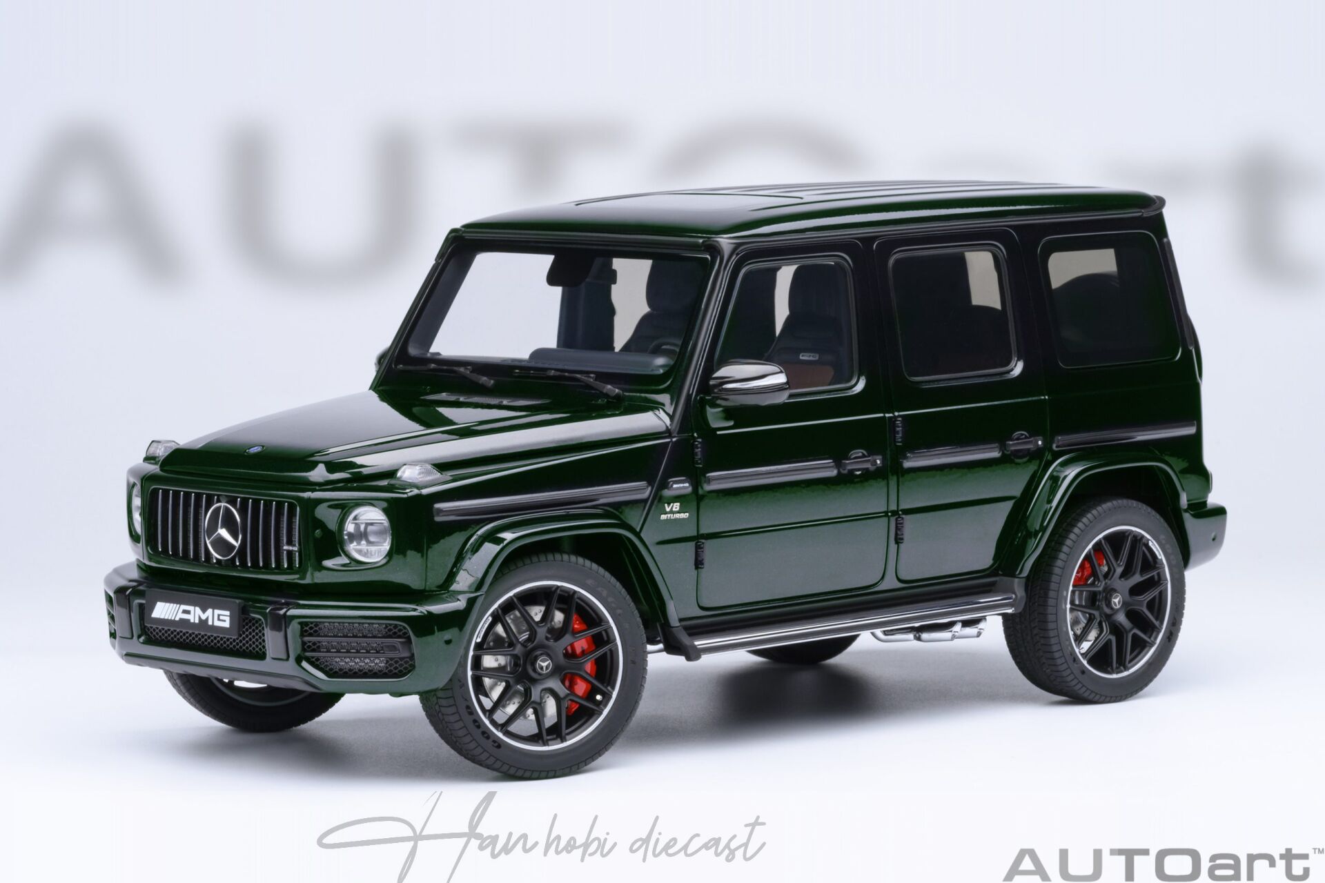 Mercedes G-63 AMG 2019 Emerald Green Metallic Autoart 1:18